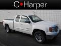 2008 Summit White GMC Sierra 1500 SLE Extended Cab 4x4  photo #1