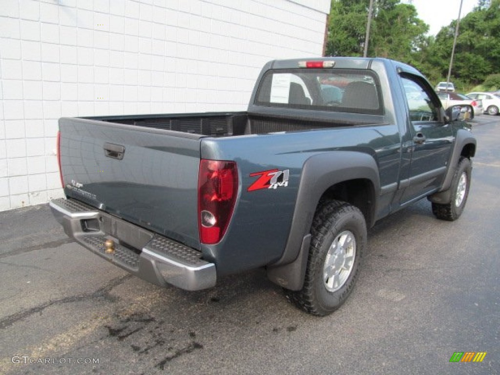 Blue Granite Metallic 2007 Chevrolet Colorado LT Regular Cab 4x4 Exterior Photo #68737456