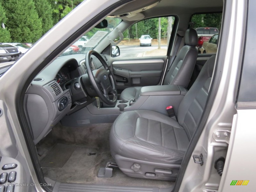 Graphite Grey Interior 2003 Ford Explorer XLT Photo #68738038