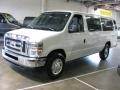 Oxford White - E Series Van E350 XLT Passenger Extended Photo No. 3