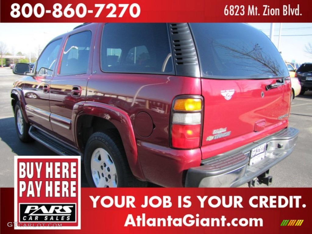 2004 Tahoe LT - Sport Red Metallic / Tan/Neutral photo #2