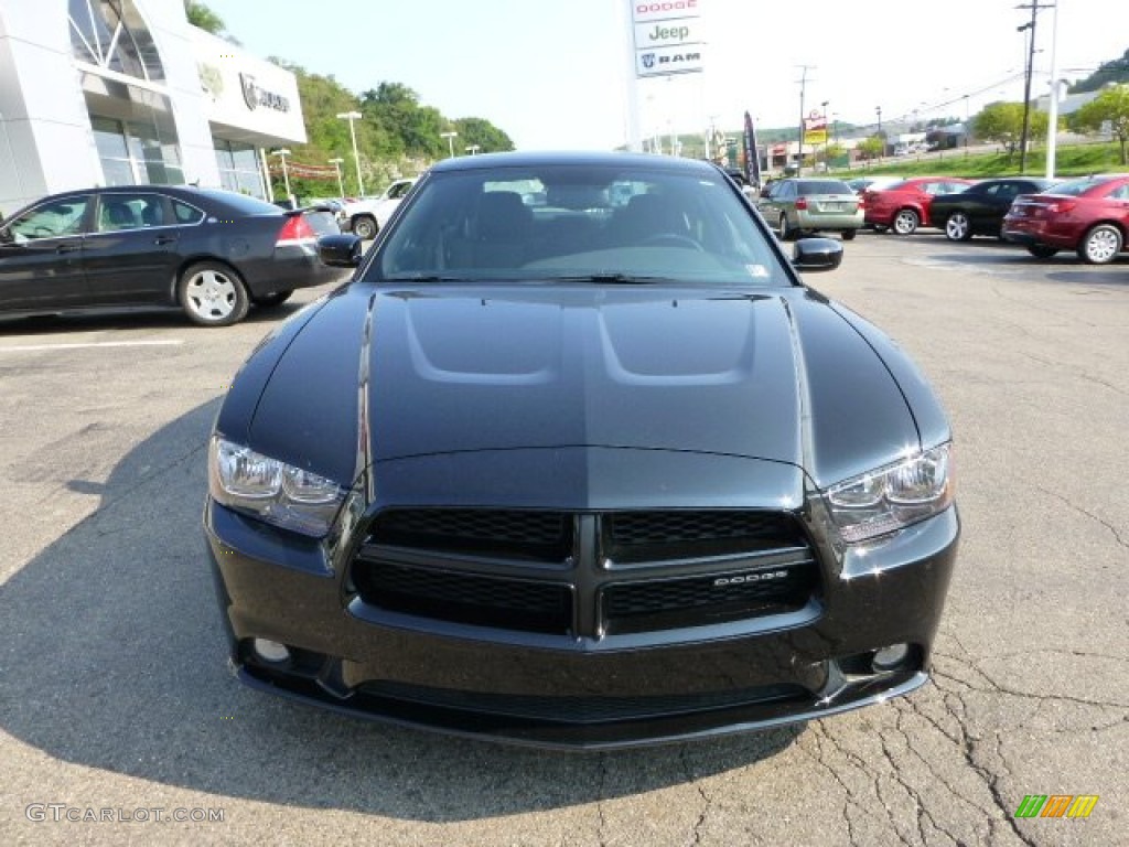 Pitch Black 2012 Dodge Charger SXT Exterior Photo #68739193