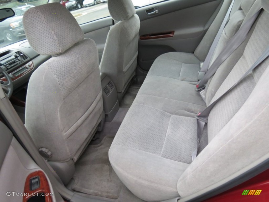 2002 Toyota Camry XLE Rear Seat Photos