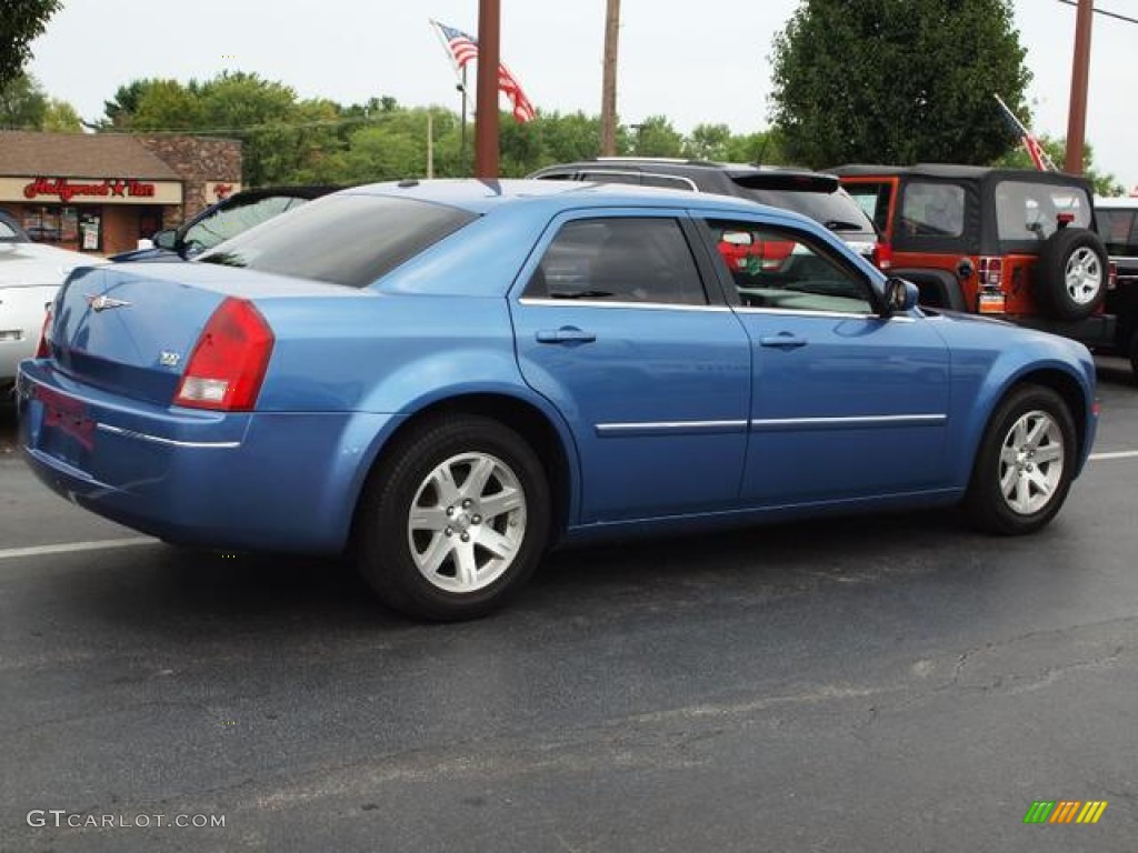 2007 300 Touring - Marine Blue Pearlcoat / Dark Slate Gray/Light Graystone photo #3