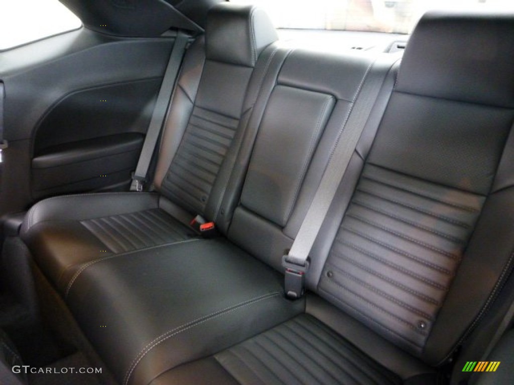 2012 Dodge Challenger Rallye Redline Rear Seat Photo #68739466