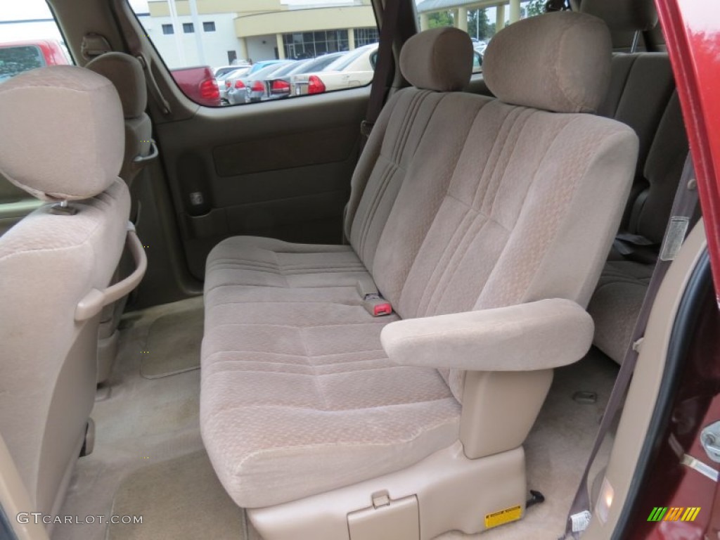 2002 Sienna CE - Vintage Red Pearl / Oak photo #7