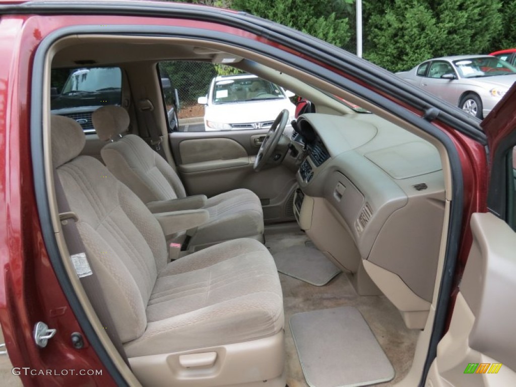 2002 Sienna CE - Vintage Red Pearl / Oak photo #10