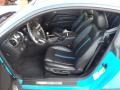 Charcoal Black/Grabber Blue Front Seat Photo for 2010 Ford Mustang #68739973
