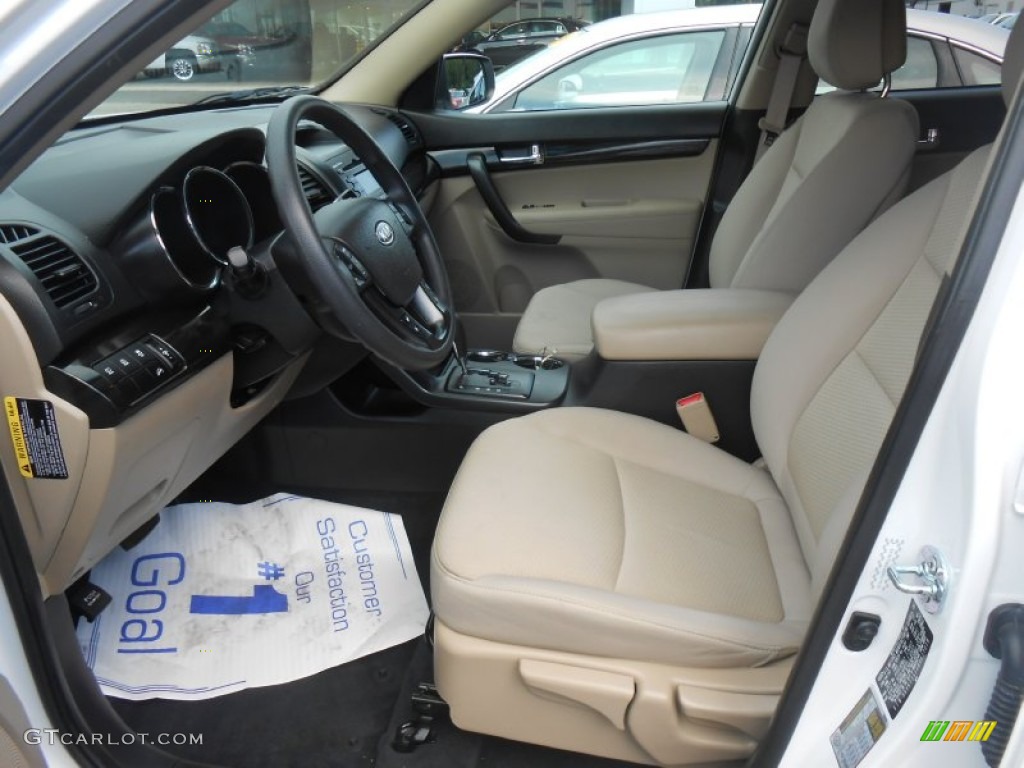 Beige Interior 2011 Kia Sorento LX Photo #68741338