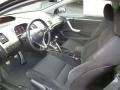 Black 2009 Honda Civic Si Coupe Interior Color