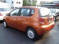 2006 Spicy Orange Chevrolet Aveo LS Hatchback  photo #3