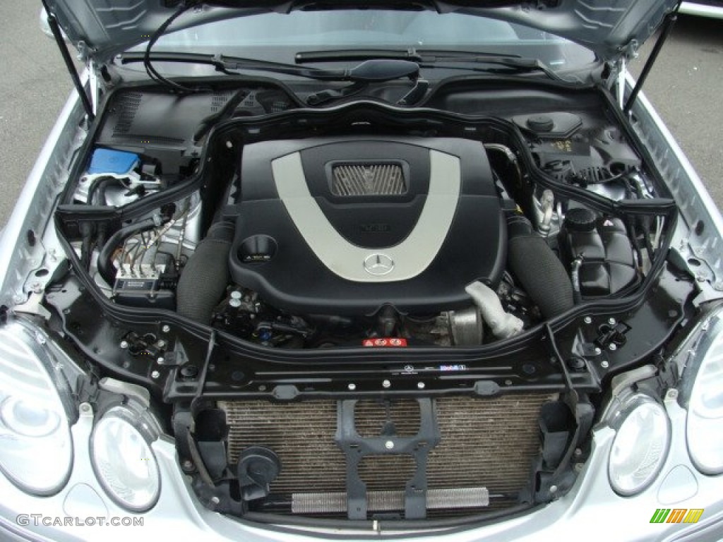 2009 Mercedes-Benz E 550 4Matic Sedan Engine Photos