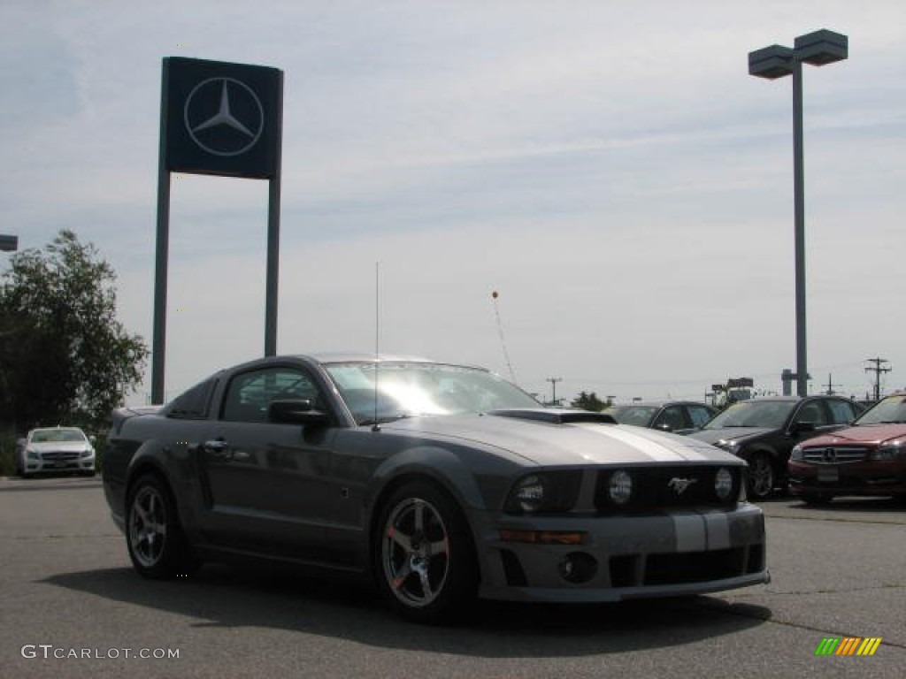 2007 Mustang Roush Stage 3 Coupe - Tungsten Grey Metallic / Dark Charcoal photo #3