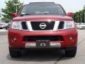 2008 Red Brawn Nissan Pathfinder LE 4x4  photo #2