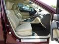 2012 Acura TL Parchment Interior Front Seat Photo
