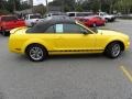 2005 Screaming Yellow Ford Mustang V6 Premium Convertible  photo #9