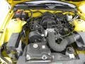 2005 Screaming Yellow Ford Mustang V6 Premium Convertible  photo #15