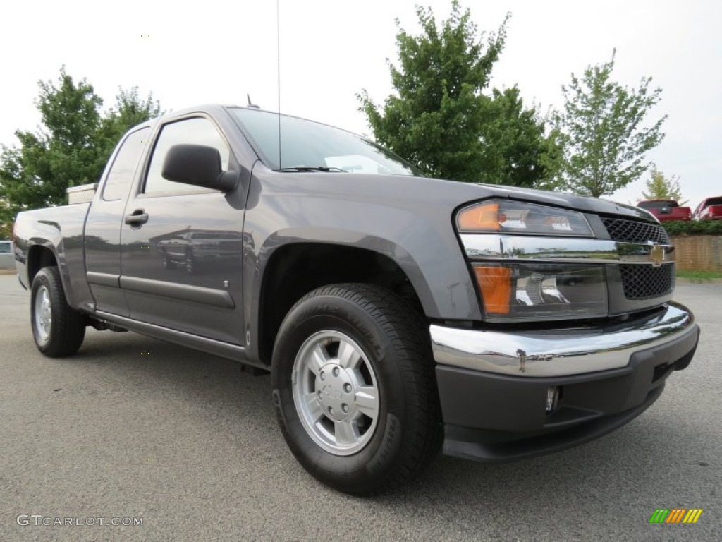2010 Equinox LS - Cyber Gray Metallic / Jet Black photo #1