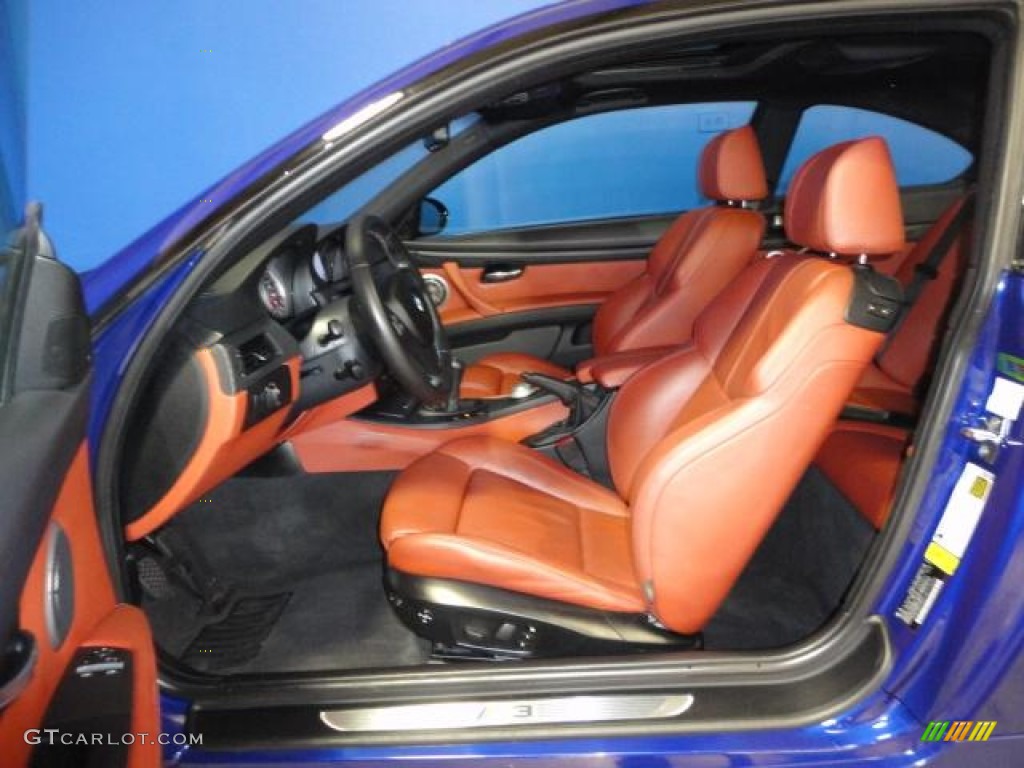Fox Red Interior 2008 BMW M3 Coupe Photo #68744815