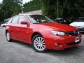 Lightning Red 2008 Subaru Impreza 2.5i Wagon