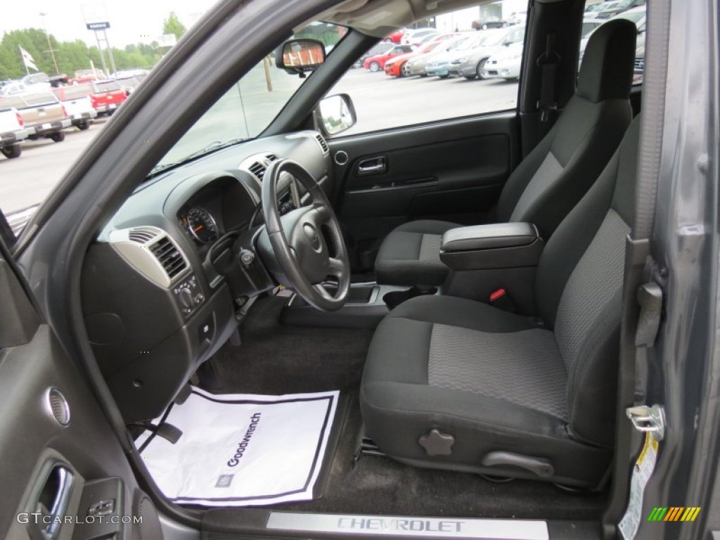 Medium Pewter Interior 2008 Chevrolet Colorado LT Extended Cab Photo #68745103
