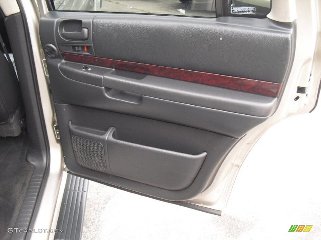 2001 Durango SLT 4x4 - Light Pewter Metallic / Dark Slate Gray/Taupe photo #18