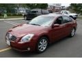 Red Opulence Metallic 2005 Nissan Maxima 3.5 SL
