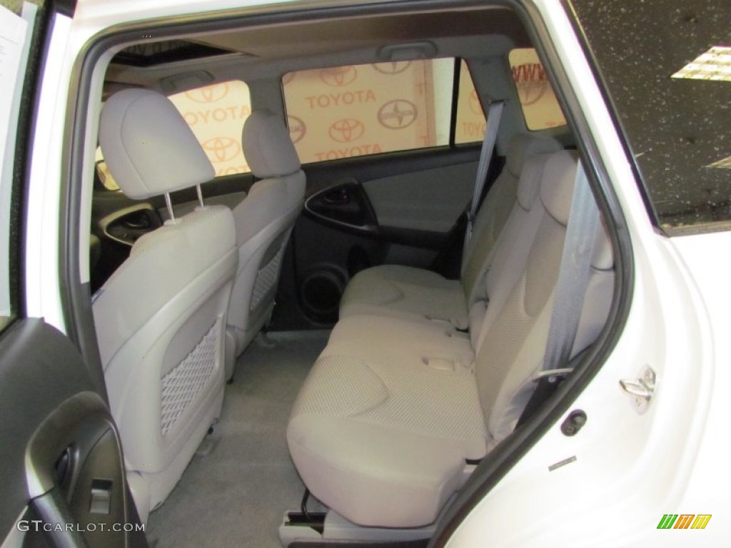 2011 RAV4 V6 4WD - Super White / Ash photo #11