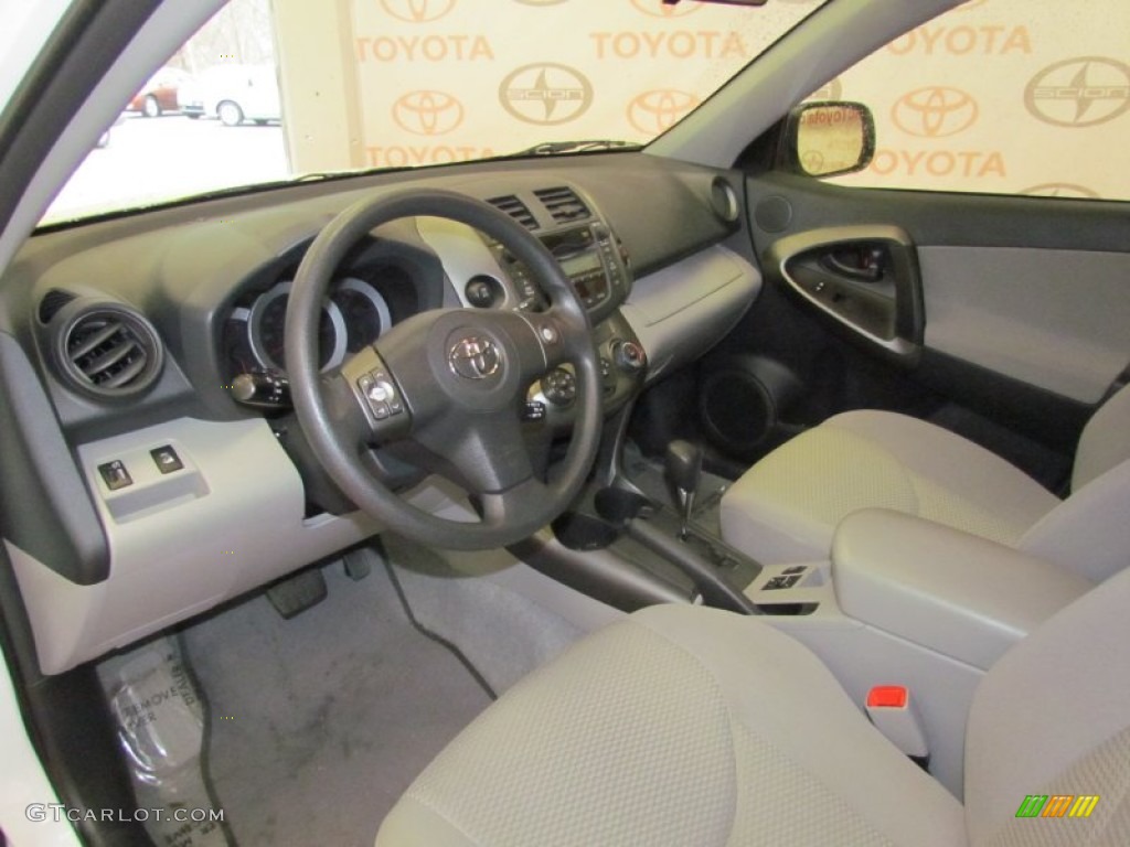 2011 RAV4 V6 4WD - Super White / Ash photo #15