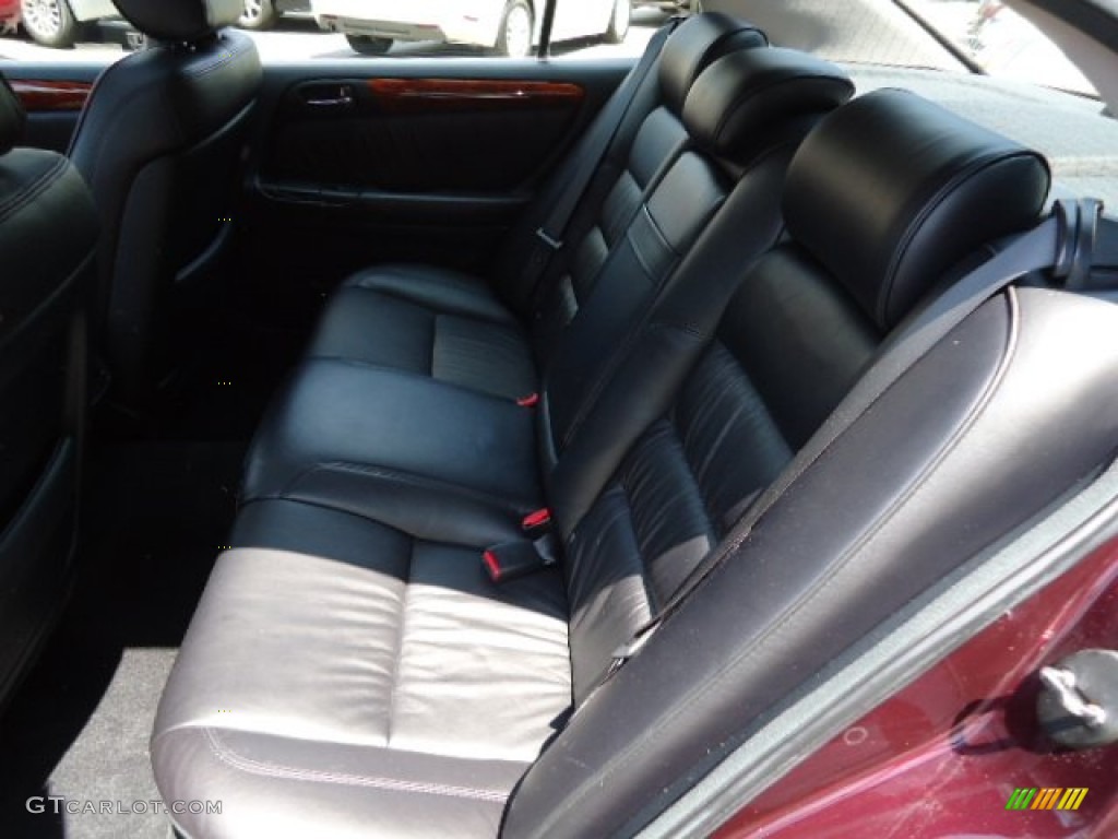 2005 GS 300 - Black Cherry Pearl / Black photo #10