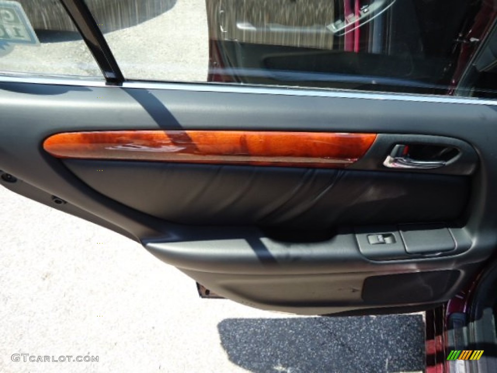 2005 GS 300 - Black Cherry Pearl / Black photo #12