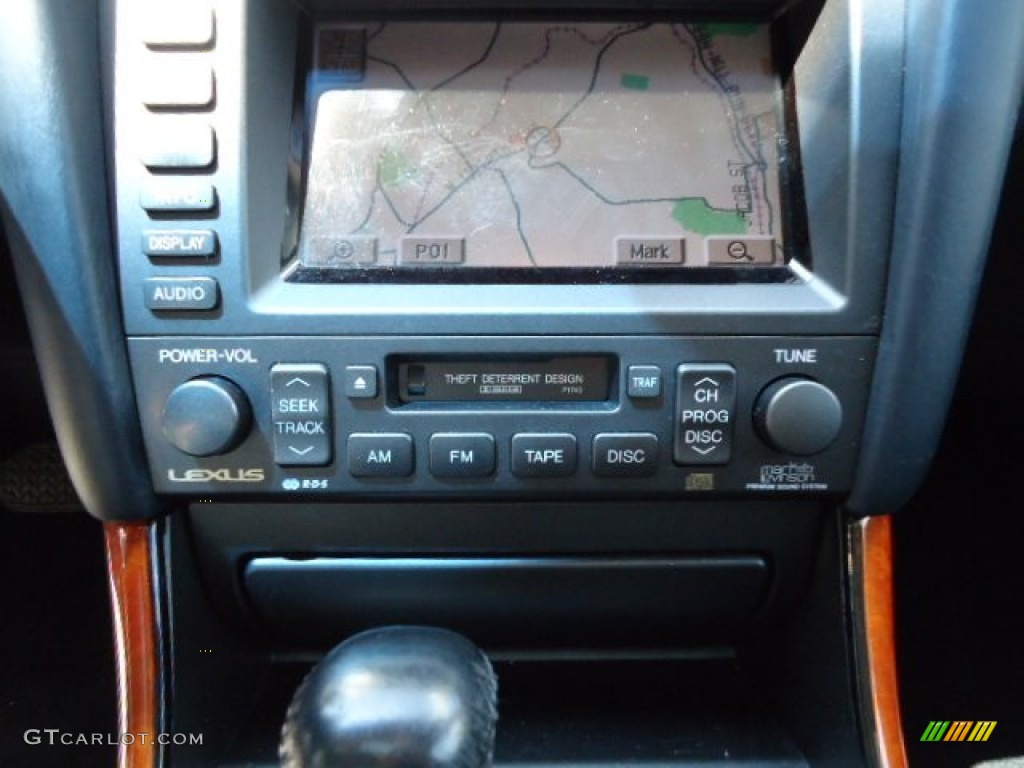 2005 GS 300 - Black Cherry Pearl / Black photo #19