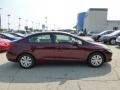 Crimson Pearl - Civic LX Sedan Photo No. 5