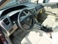 Crimson Pearl - Civic LX Sedan Photo No. 15