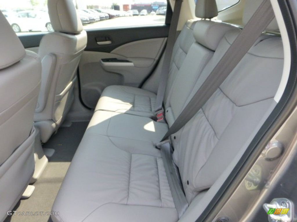 2012 CR-V EX-L 4WD - Polished Metal Metallic / Gray photo #11