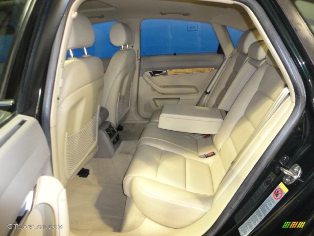 2005 Audi A6 4.2 quattro Sedan Rear Seat Photo #68746805