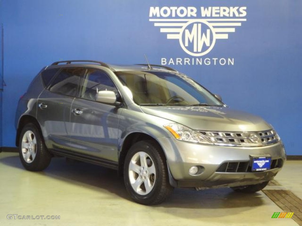 2005 Murano SL AWD - Platinum Metallic / Charcoal photo #1