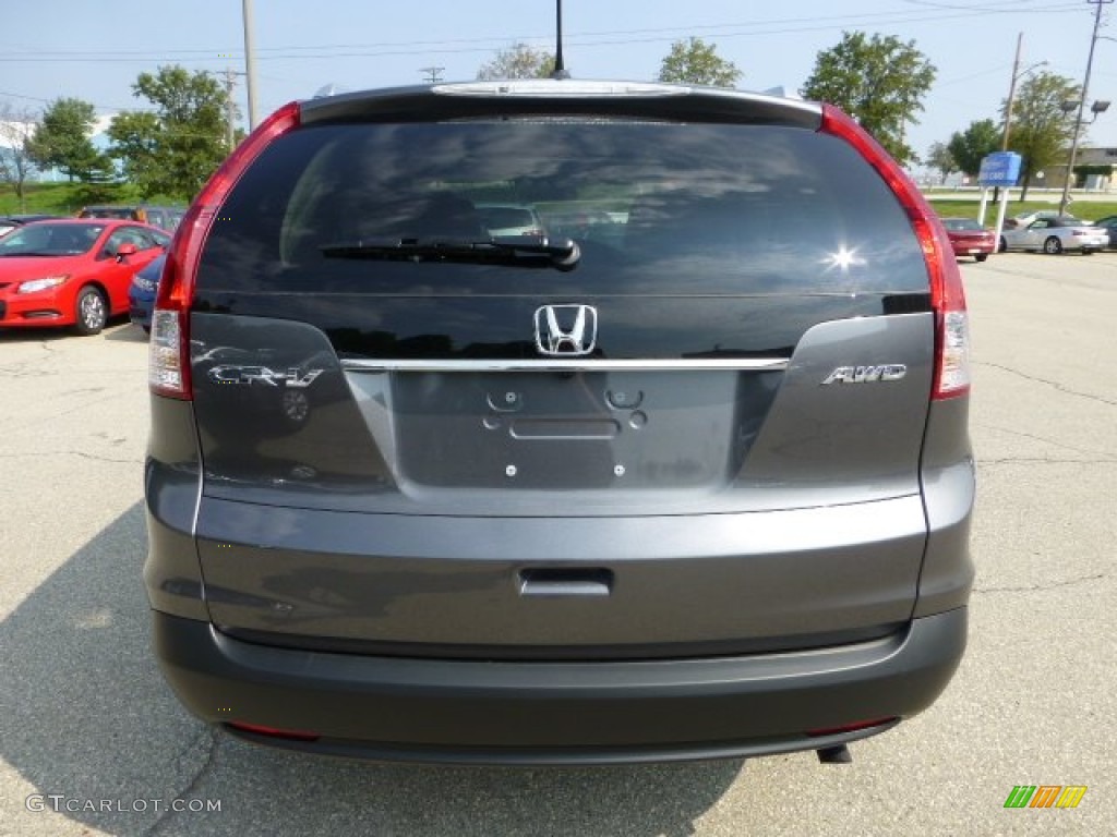 2012 CR-V EX-L 4WD - Polished Metal Metallic / Gray photo #3