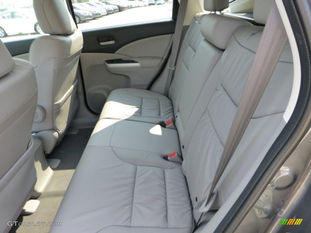 2012 CR-V EX-L 4WD - Polished Metal Metallic / Gray photo #11