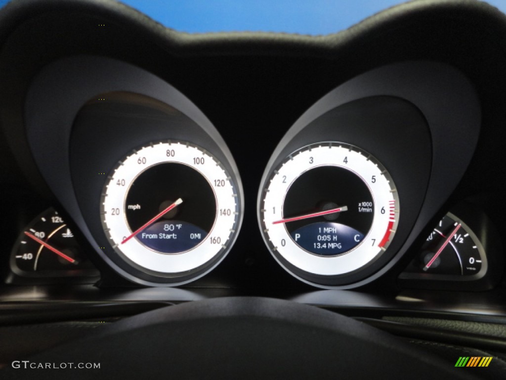 2011 Mercedes-Benz SL 550 Roadster Gauges Photo #68747413