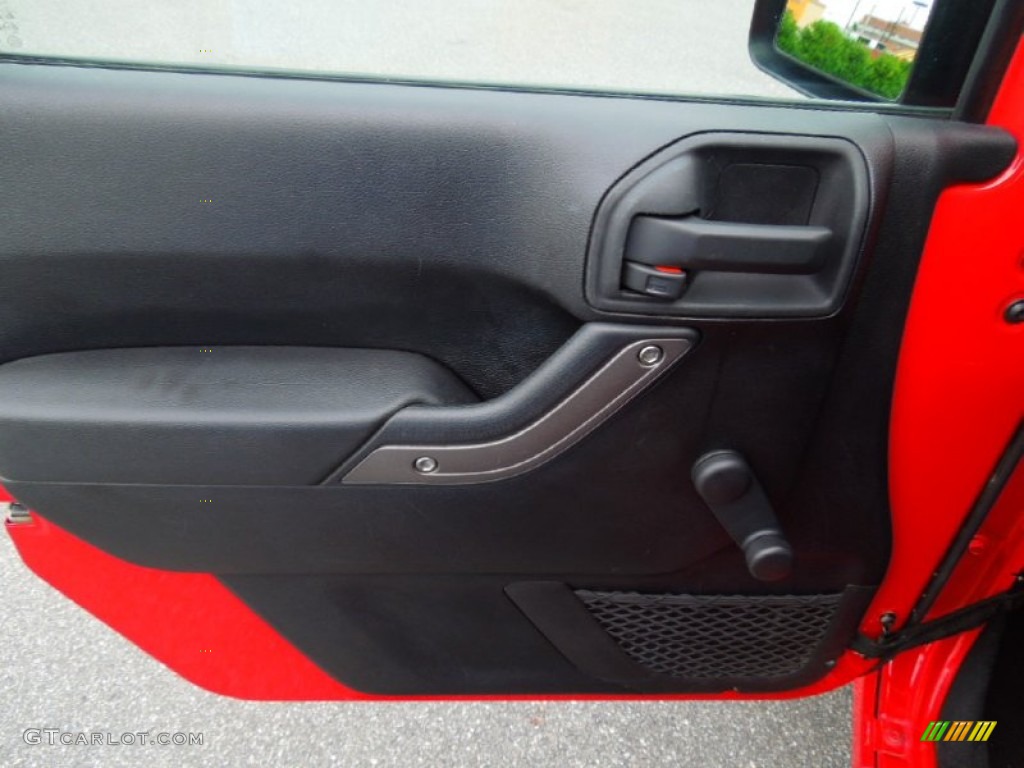 2011 Wrangler Sport S 4x4 - Flame Red / Black photo #11