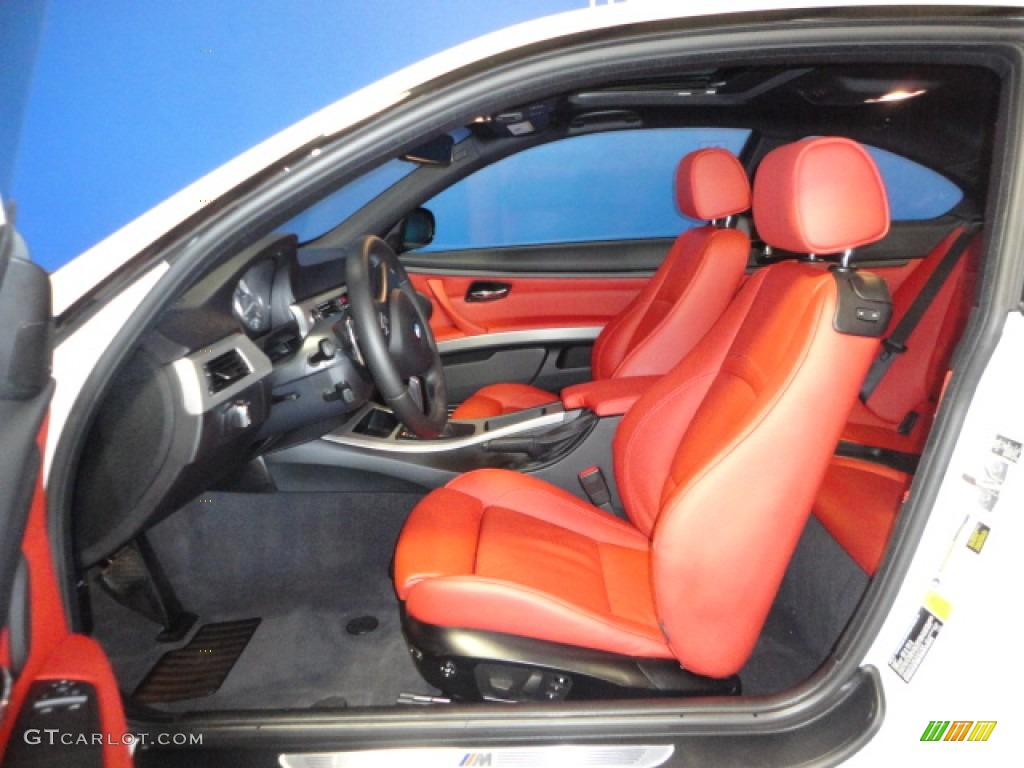 Coral Red/Black Interior 2012 BMW 3 Series 328i xDrive Coupe Photo #68747689