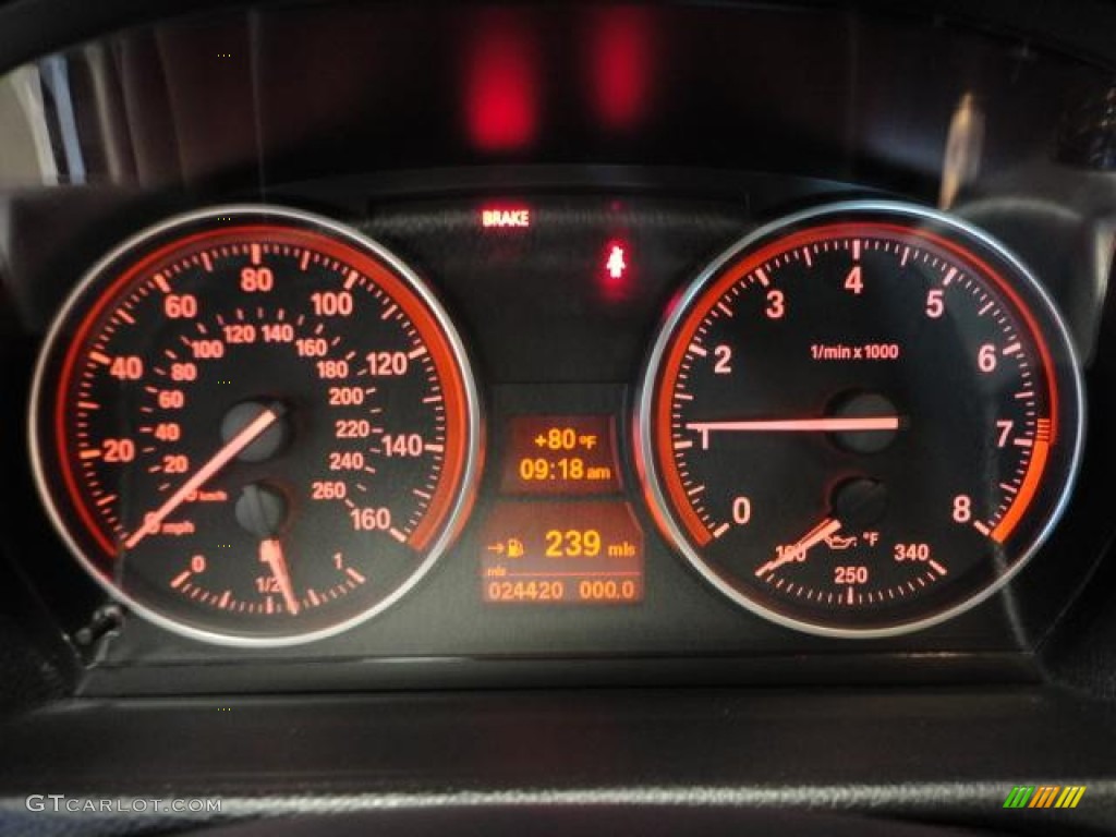 2009 BMW 3 Series 335i Coupe Gauges Photo #68748034