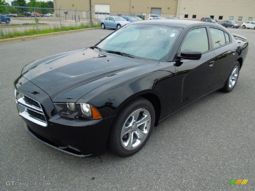 2012 Charger SE - Pitch Black / Black photo #1