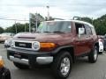 2010 Brick Red Toyota FJ Cruiser 4WD  photo #3