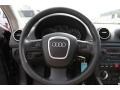 Black Steering Wheel Photo for 2007 Audi A3 #68750329
