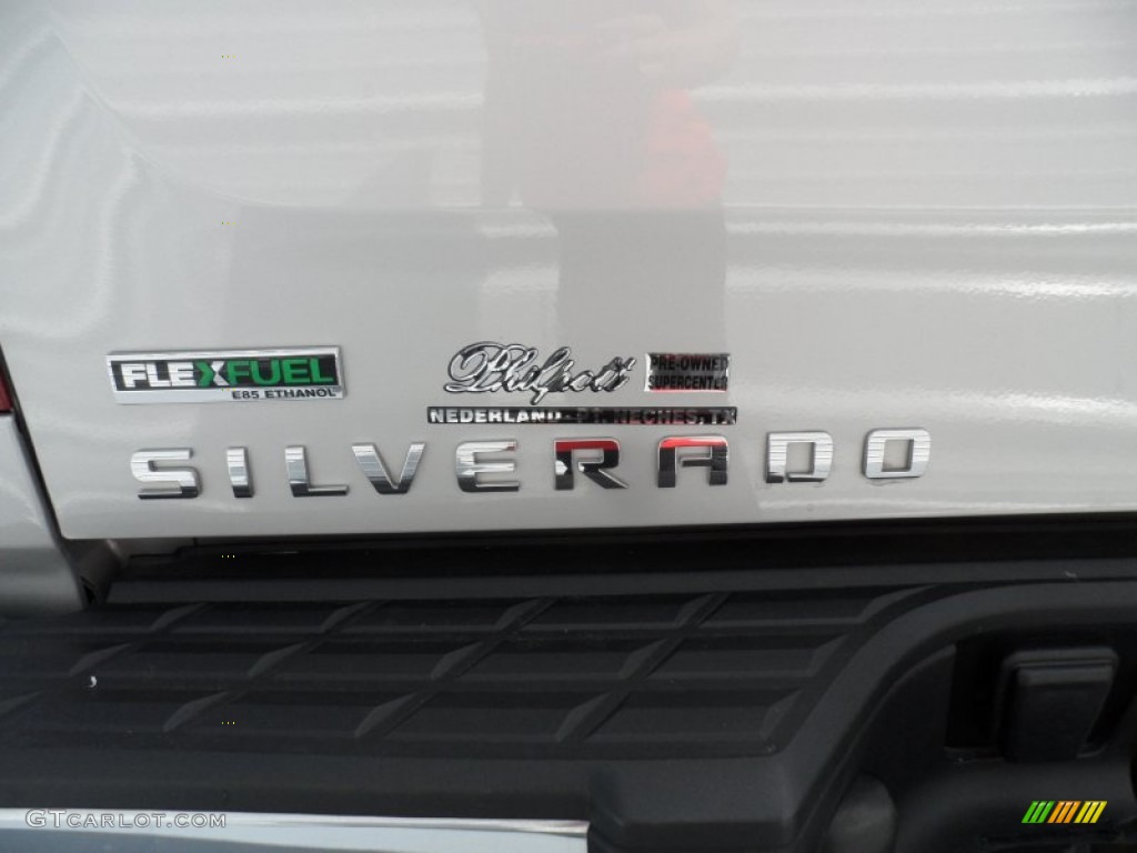 2011 Silverado 1500 LS Extended Cab 4x4 - Sheer Silver Metallic / Dark Titanium photo #18