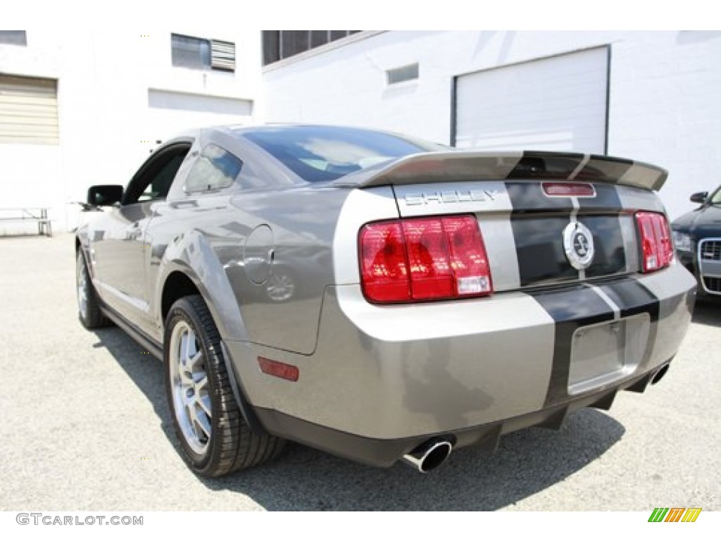 Vapor Silver Metallic 2008 Ford Mustang Shelby GT500 Coupe Exterior Photo #68750857