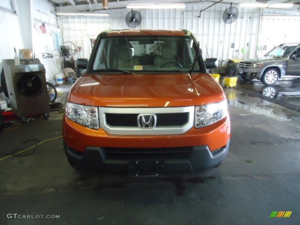 2011 Element EX - Citrus Fire Metallic / Gray photo #2