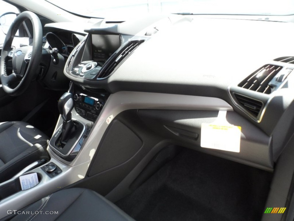2013 Ford Escape SEL 1.6L EcoBoost Charcoal Black Dashboard Photo #68751958